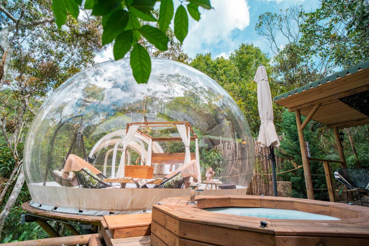 Bubblesky Glamping Guatape Hotel Ngoại thất bức ảnh