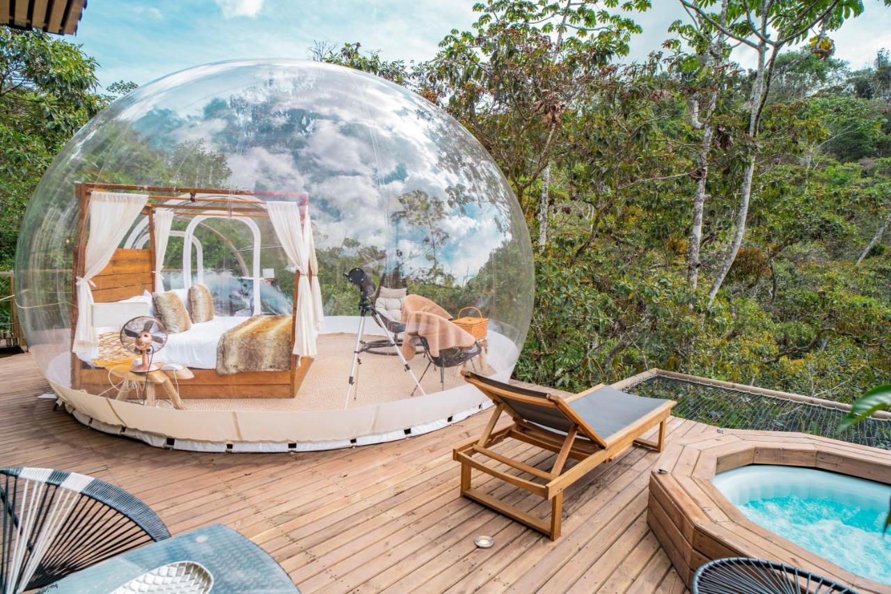 Bubblesky Glamping Guatape Hotel Ngoại thất bức ảnh