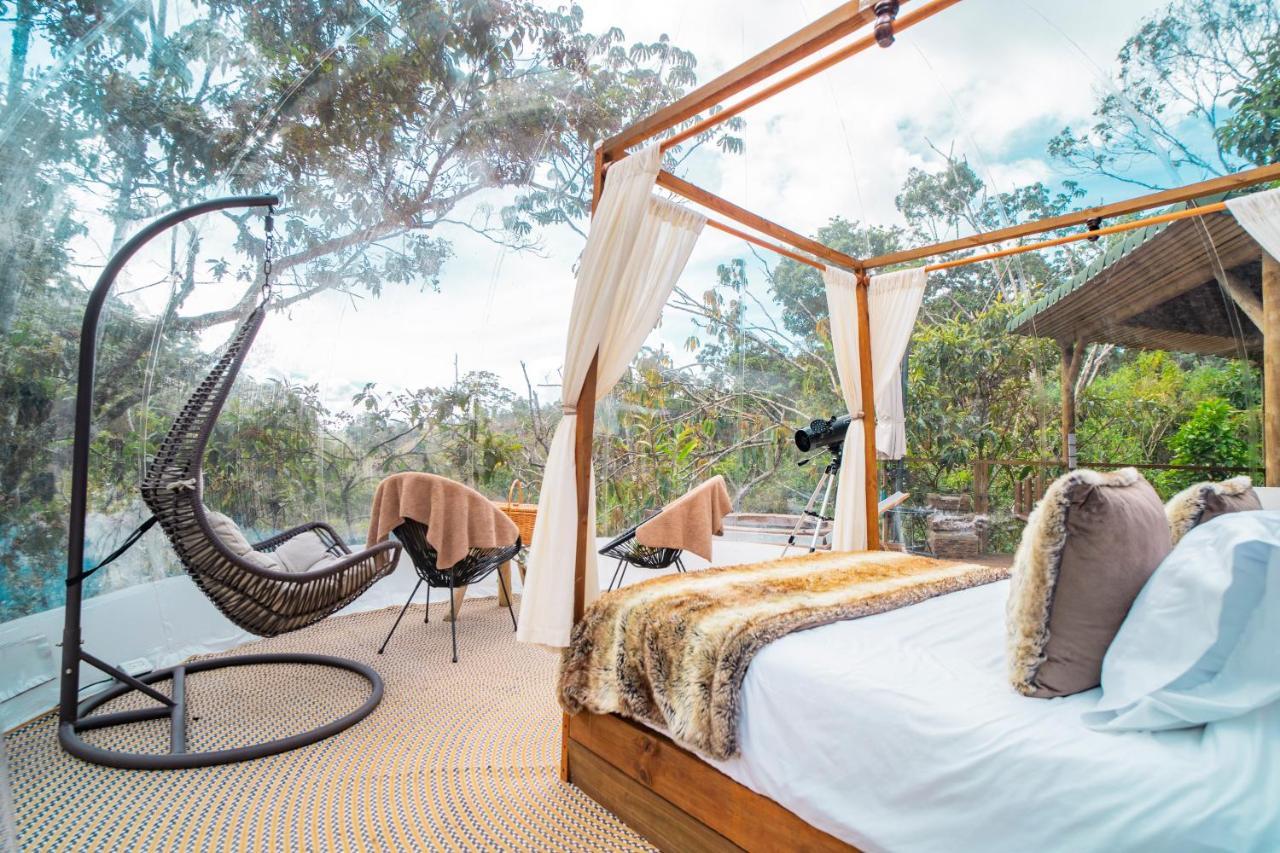 Bubblesky Glamping Guatape Hotel Ngoại thất bức ảnh