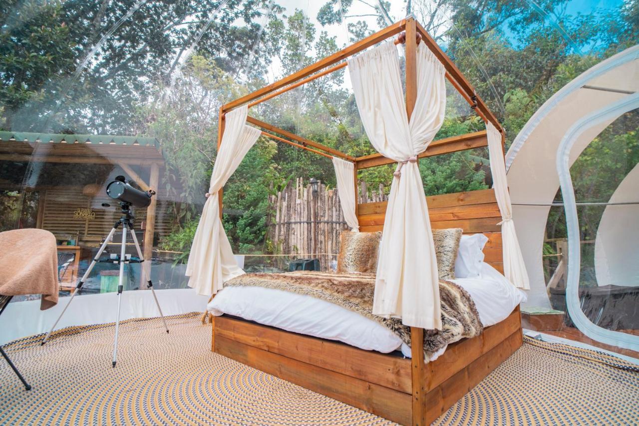 Bubblesky Glamping Guatape Hotel Ngoại thất bức ảnh